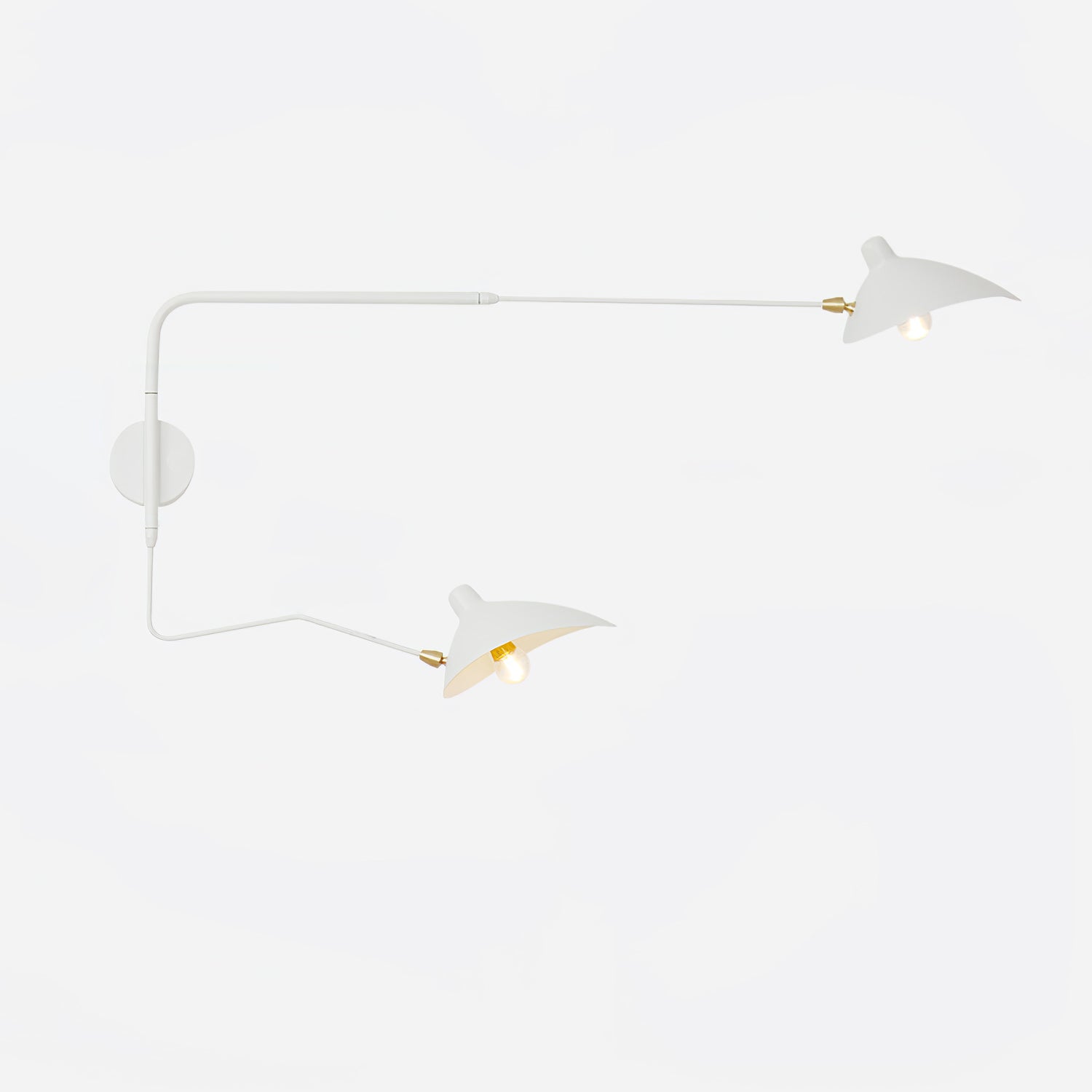 Wall Light Adjustable Brass - ALIUMX | Iconic Design