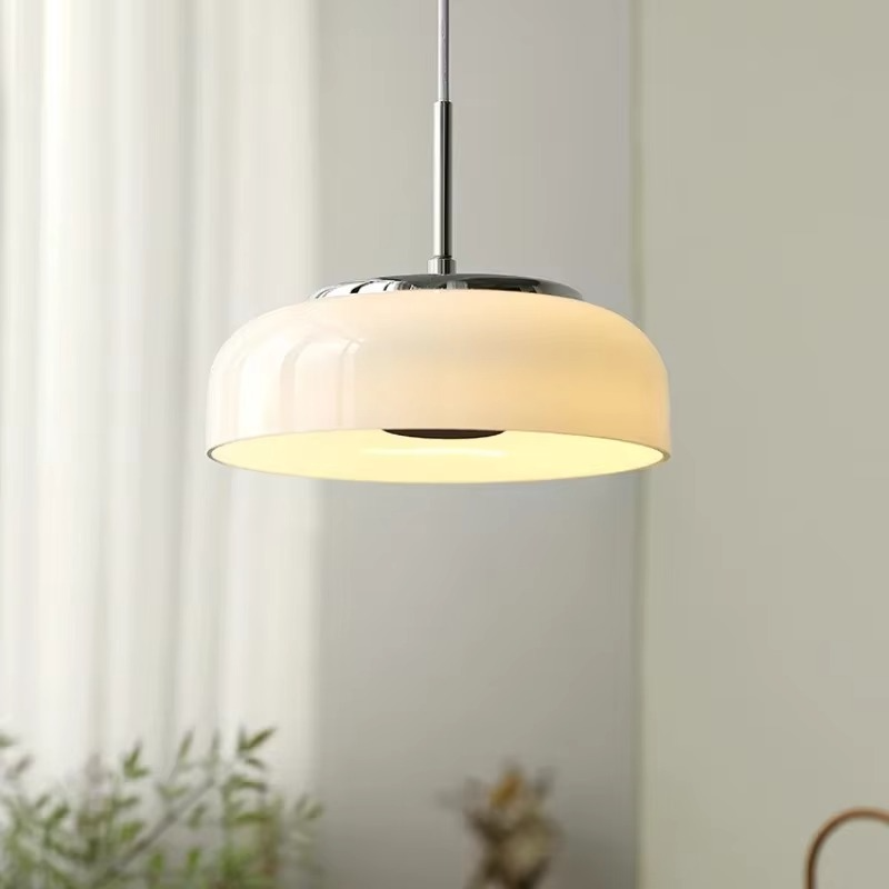 Pendant Light Bauhaus Chrome - PERGON | Elegant Lighting