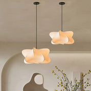 Pendant Light Silk & Iron - RONDEL | Serene Lighting