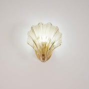 Wall Light Brass Amber - ALGOSA | Coastal Serenity