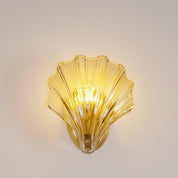 Wall Light Brass Amber - ALGOSA | Coastal Serenity