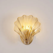 Wall Light Brass Amber - ALGOSA | Coastal Serenity