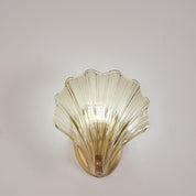 Wall Light Brass Amber - ALGOSA | Coastal Serenity