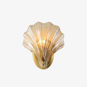 Wall Light Brass Amber - ALGOSA | Coastal Serenity