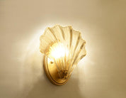 Wall Light Brass Amber - ALGOSA | Coastal Serenity