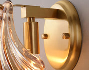 Wall Light Brass Amber - ALGOSA | Coastal Serenity