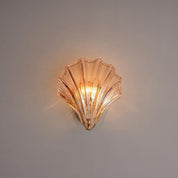 Wall Light Brass Amber - ALGOSA | Coastal Serenity
