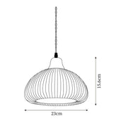 Pendant Light Oak Ceramic - SOLARA | Serene Beauty