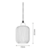 Pendant Light Oak Ceramic - SOLARA | Serene Beauty