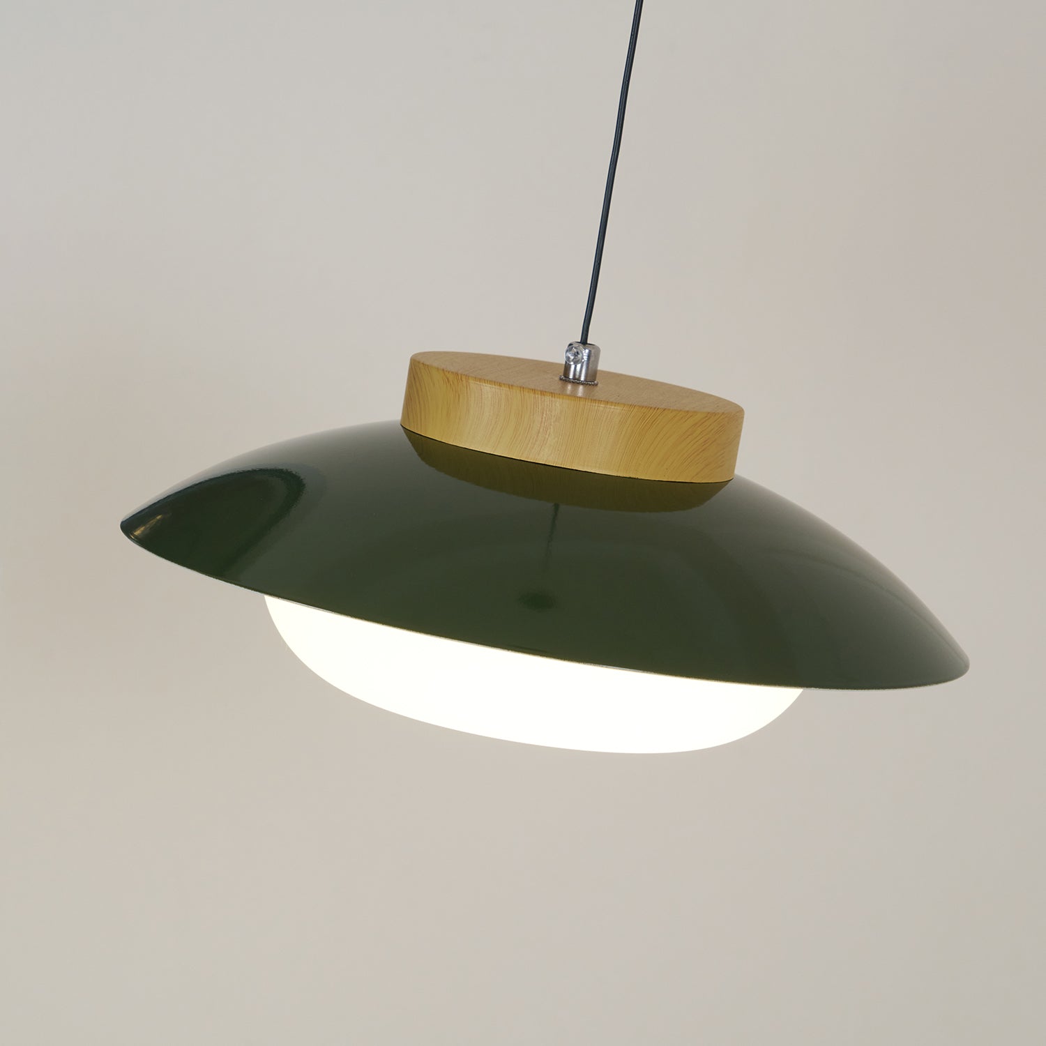 Pendant Light Wood White - SKYLUM | Serene Ambiance