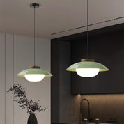 Pendant Light Wood White - SKYLUM | Serene Ambiance