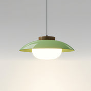 Pendant Light Wood White - SKYLUM | Serene Ambiance