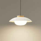 Pendant Light Wood White - SKYLUM | Serene Ambiance