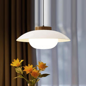 Pendant Light Wood White - SKYLUM | Serene Ambiance