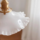 Close-up of Carins Flower Pendant Light fixture