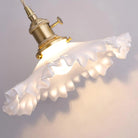 Carins Flower Pendant Light - Detailed view of shade and fixture