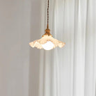 Carins Vintage Fleur Verre Suspension Abat-jours Chambre Salle à Manger 