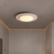 Ceiling Light Travertine Wood - BARYON | Natural Elegance