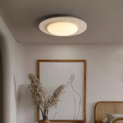 Ceiling Light Travertine Wood - BARYON | Natural Elegance