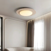 Ceiling Light Travertine Wood - BARYON | Natural Elegance