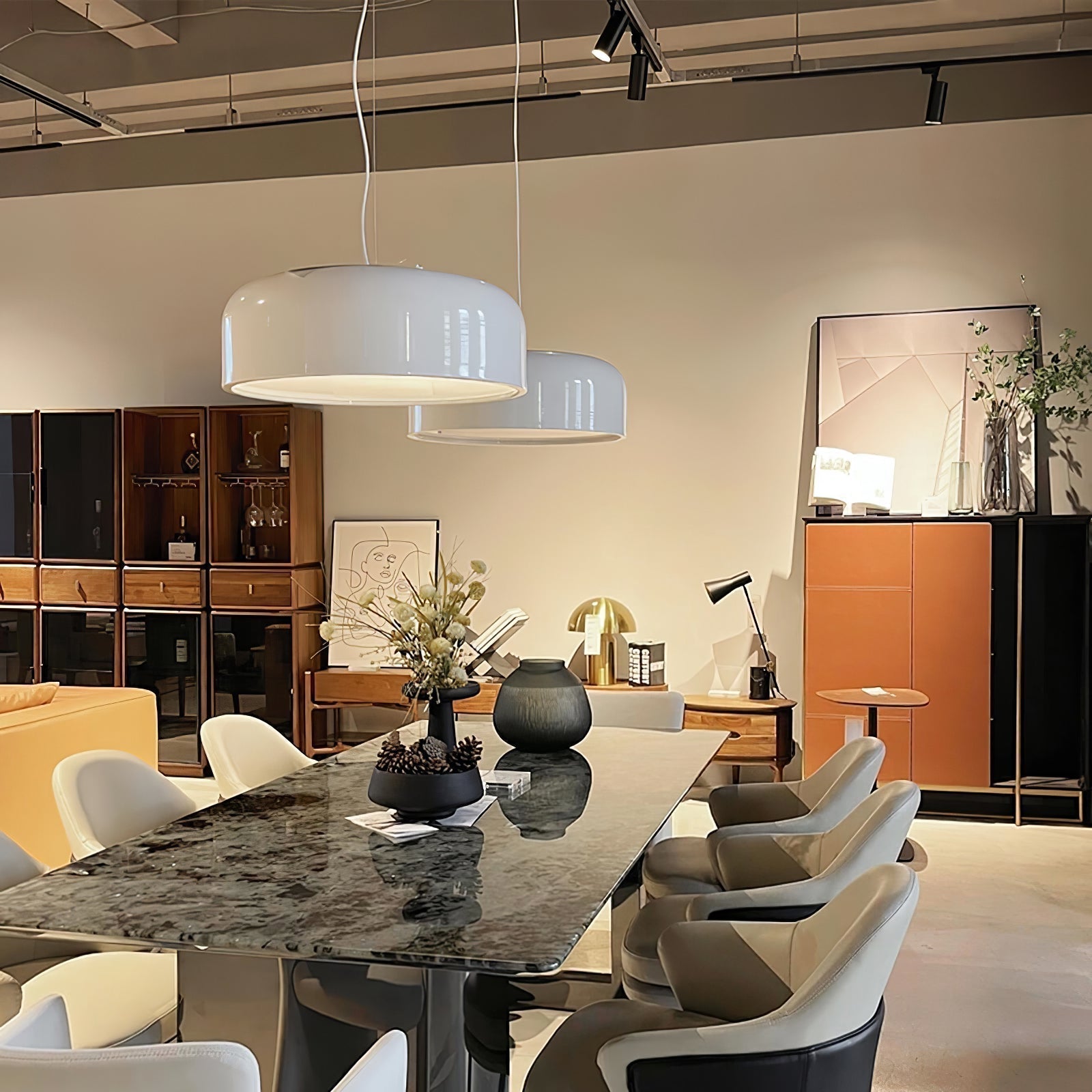 Pendant Light Aluminium Design - SILICA | Modern Ambiance