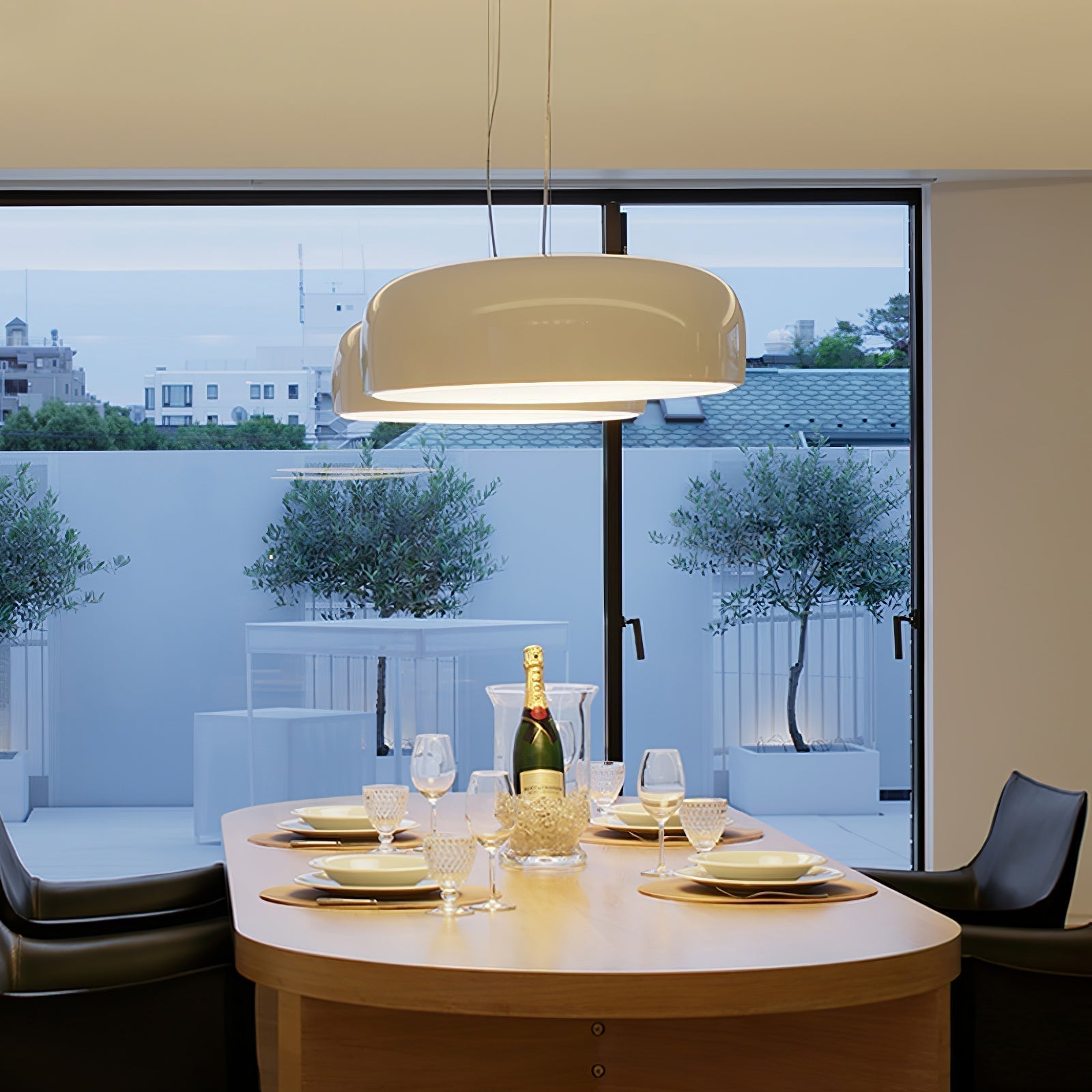 Pendant Light Aluminium Design - SILICA | Modern Ambiance
