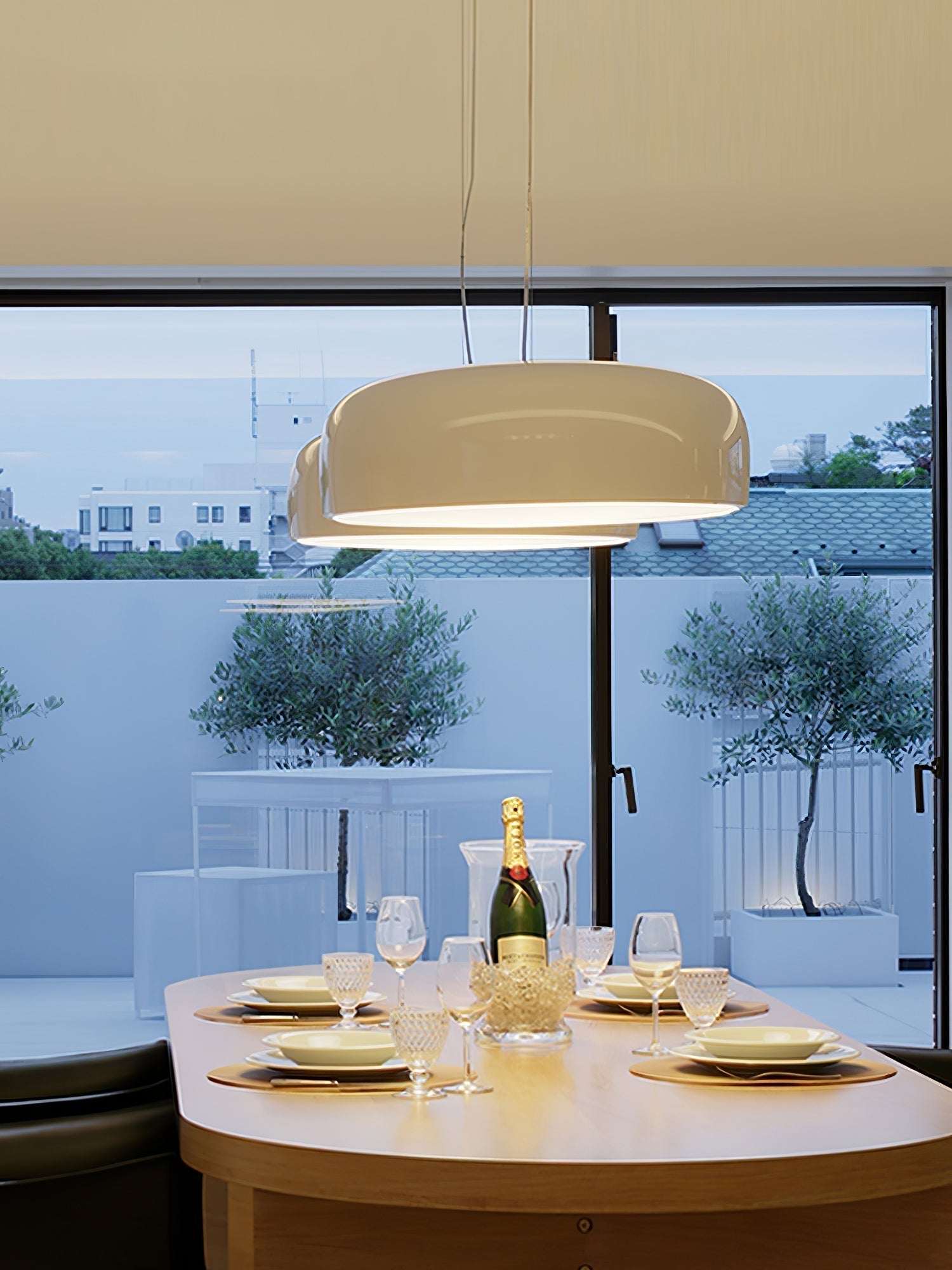Pendant Light Aluminium Design - SILICA | Modern Ambiance