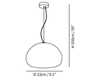 Pendant Light Glass UK - SIGNUS | Elegance Lighting