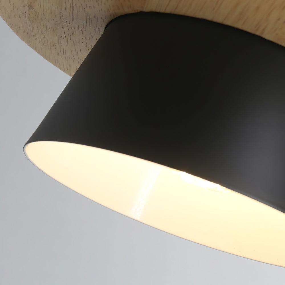 Pendant Light Stone & Wood - SEQUOIA | Natural Elegance
