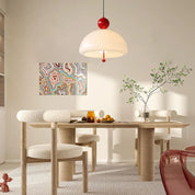 Pendant Light Glass White - VORTEX | Historical Elegance
