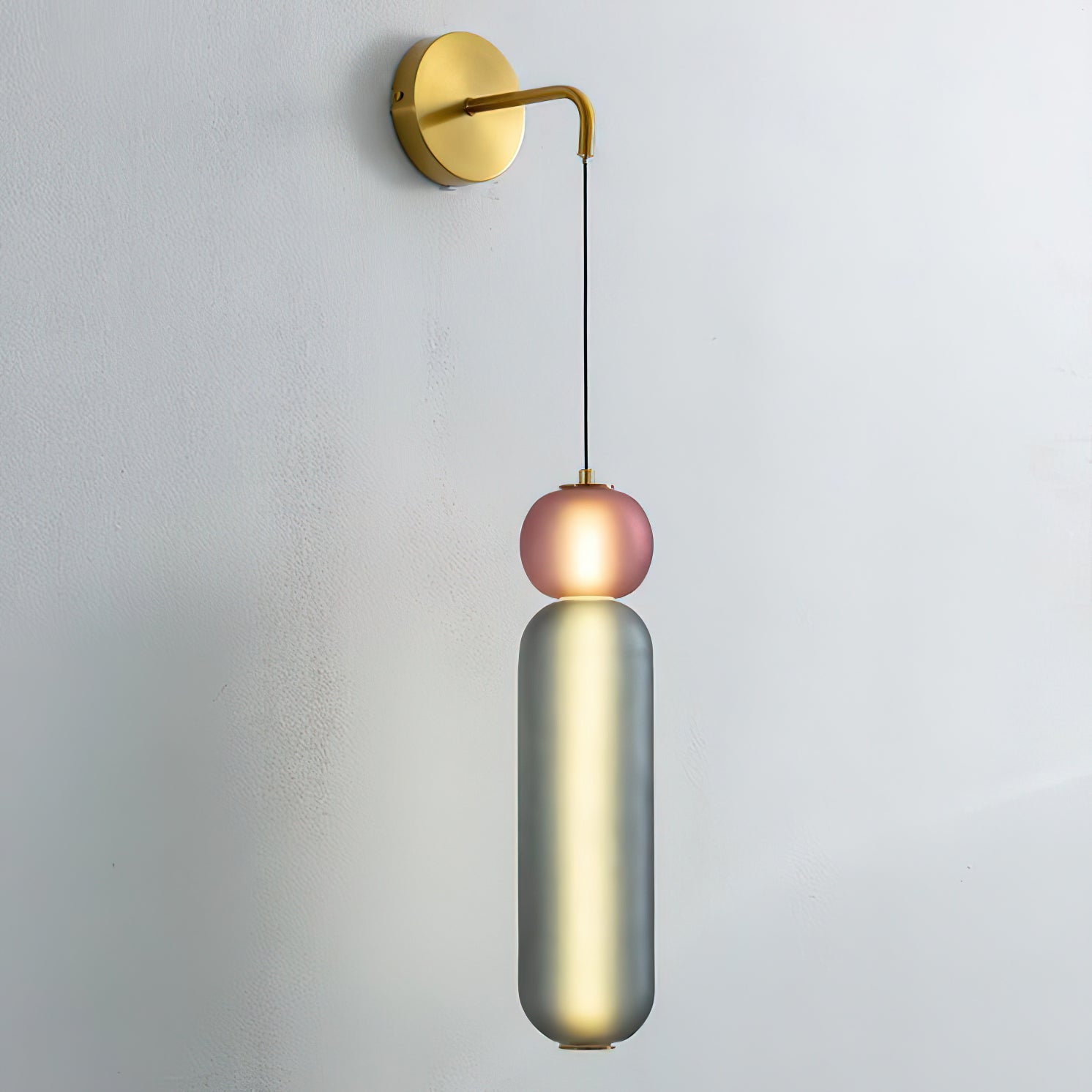 Wall Light Brass Orchid - AETHRA | Elegance