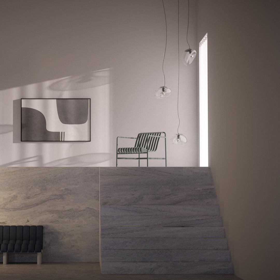 Pendant Light Glass Minimalist - SENTIC | Tranquility