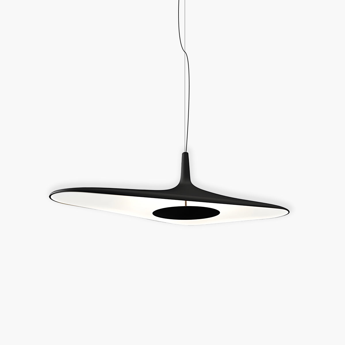 Pendant Light Resin Black - SENTEX | Sophistication