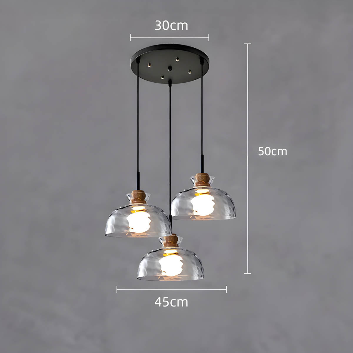 Pendant Light Glass LED - SENSAX | Ambient Lighting