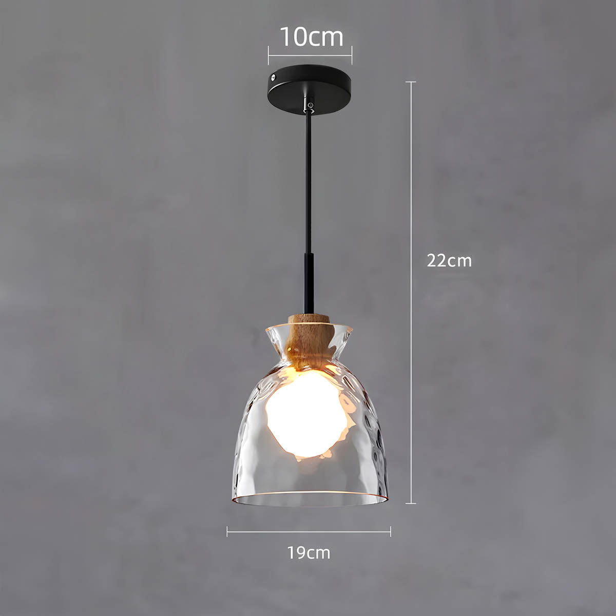 Pendant Light Glass LED - SENSAX | Ambient Lighting