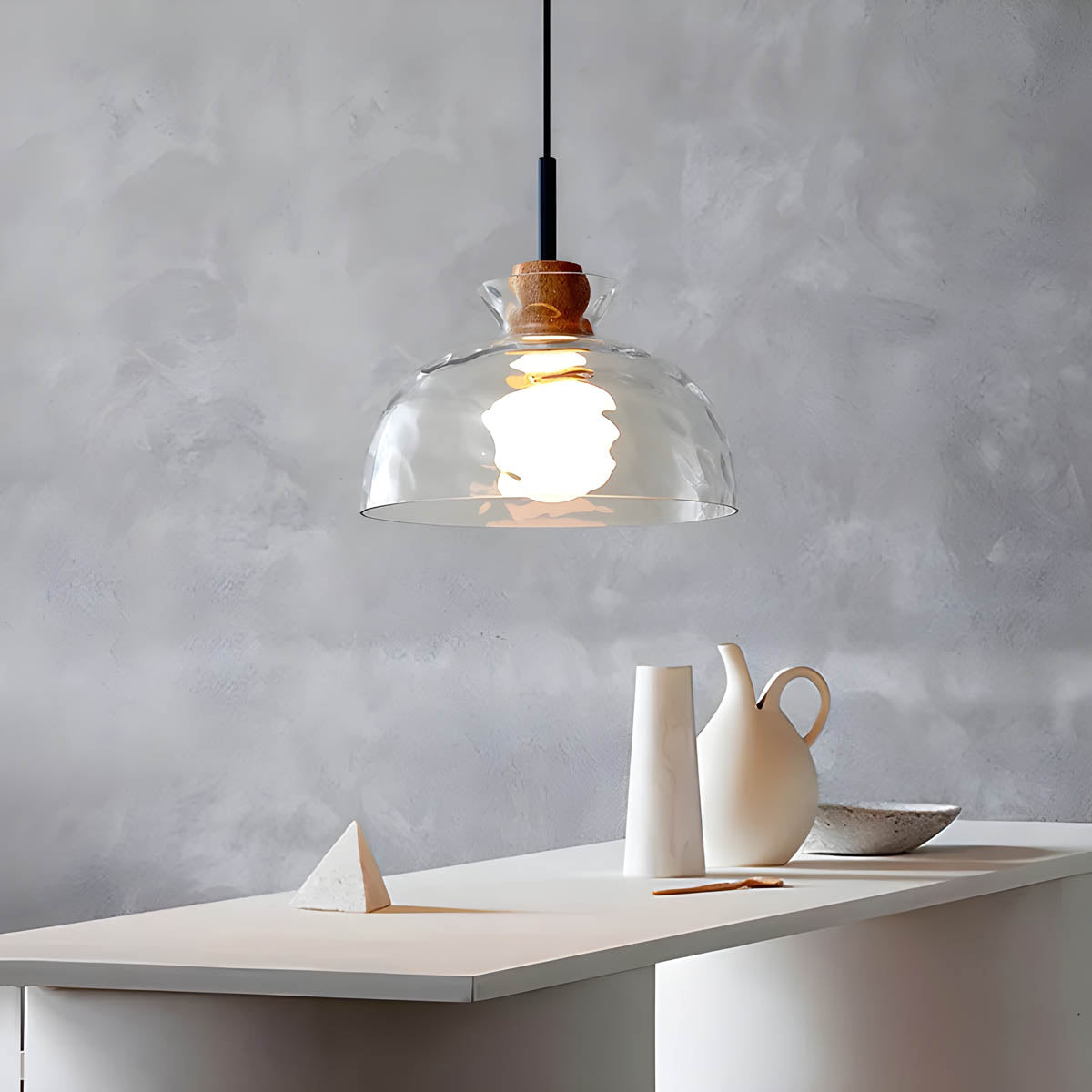 Pendant Light Glass LED - SENSAX | Ambient Lighting