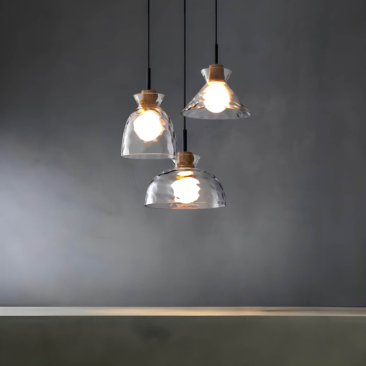 Pendant Light Glass LED - SENSAX | Ambient Lighting