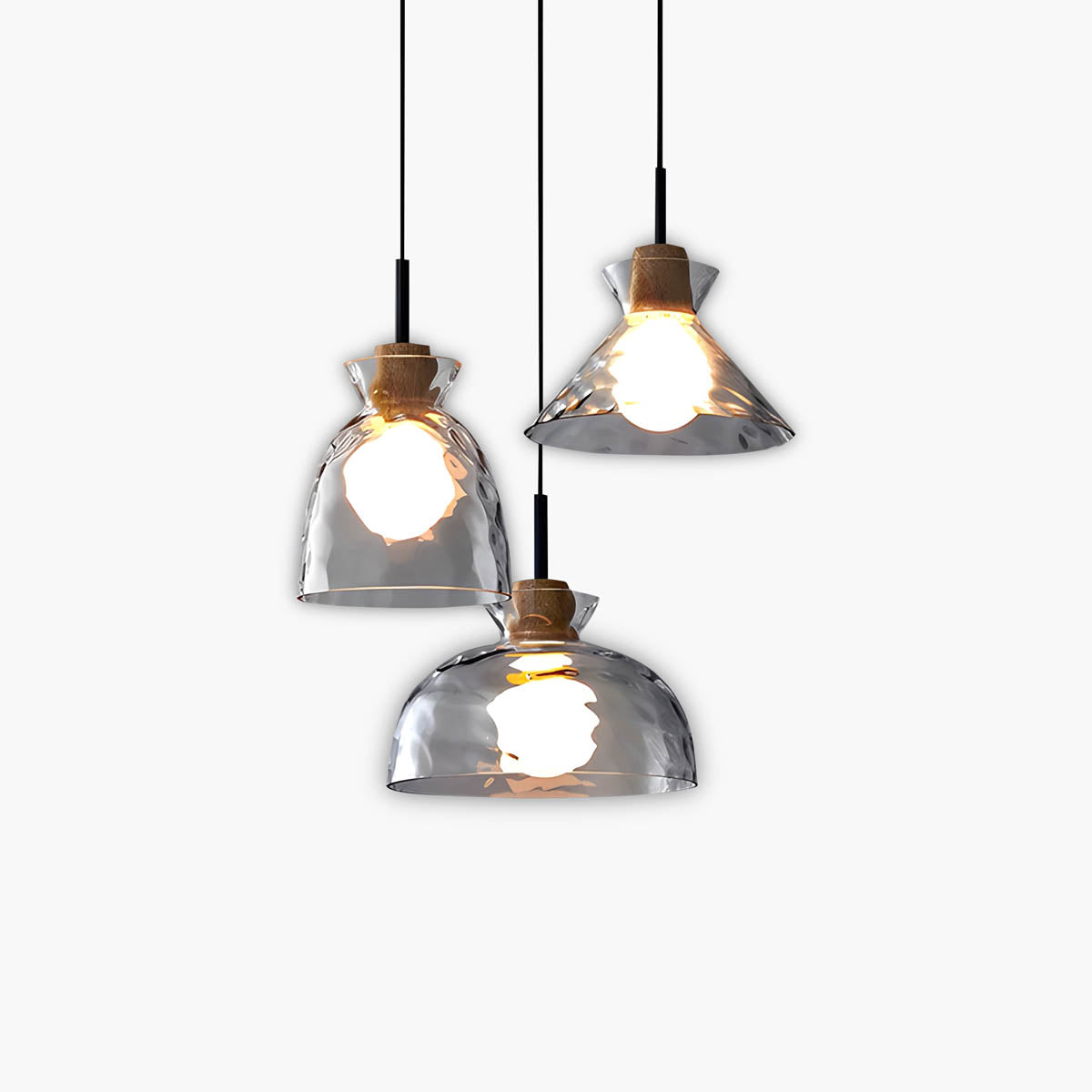 Pendant Light Glass LED - SENSAX | Ambient Lighting