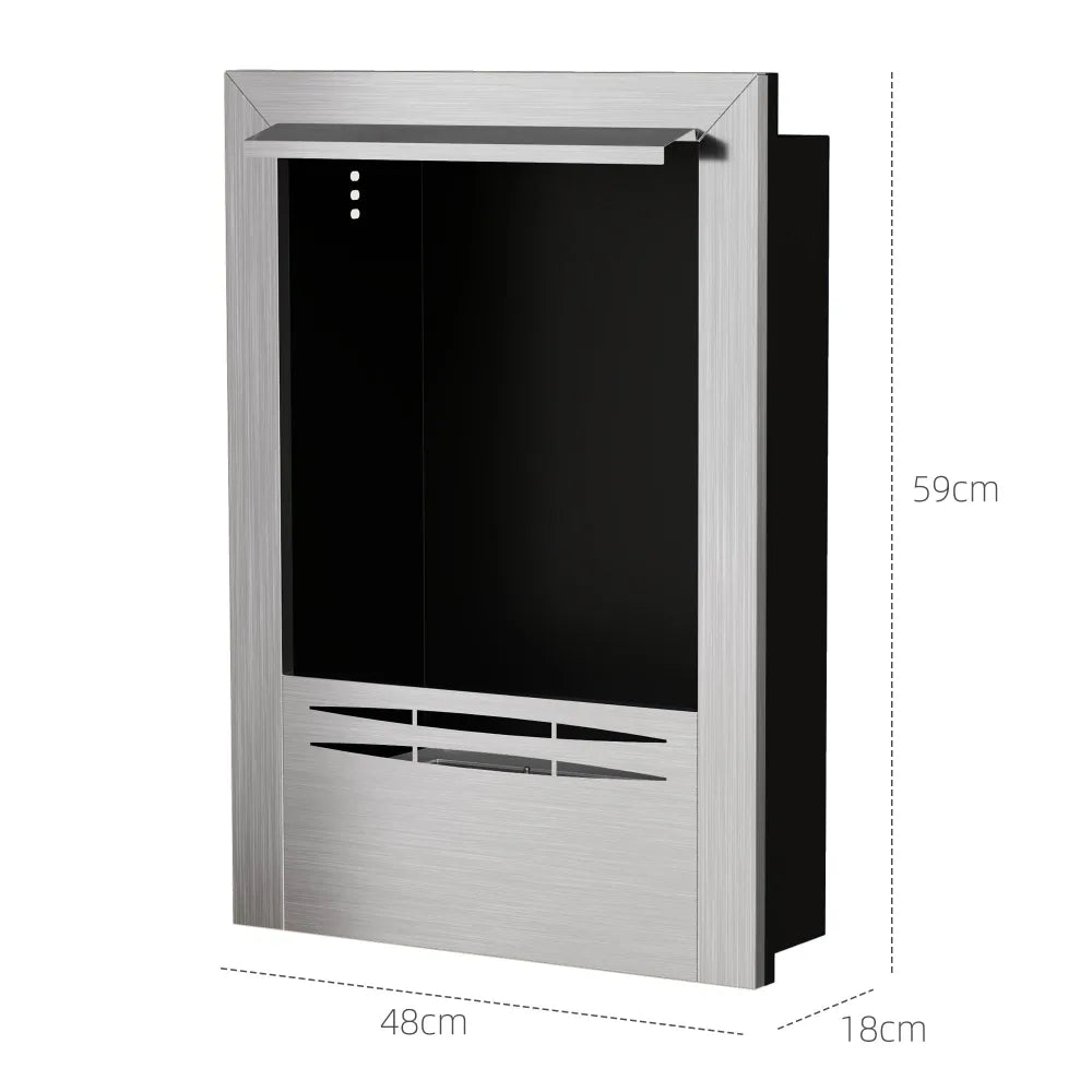 Ethanol Fireplace Insert – Stainless Steel, 0.9L | Clean Indoor Ambiance - Image 5