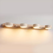Wall Light Travertine Walnut - ABRAXX | Warm Ambiance
