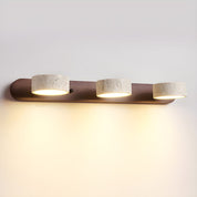 Wall Light Travertine Walnut - ABRAXX | Warm Ambiance