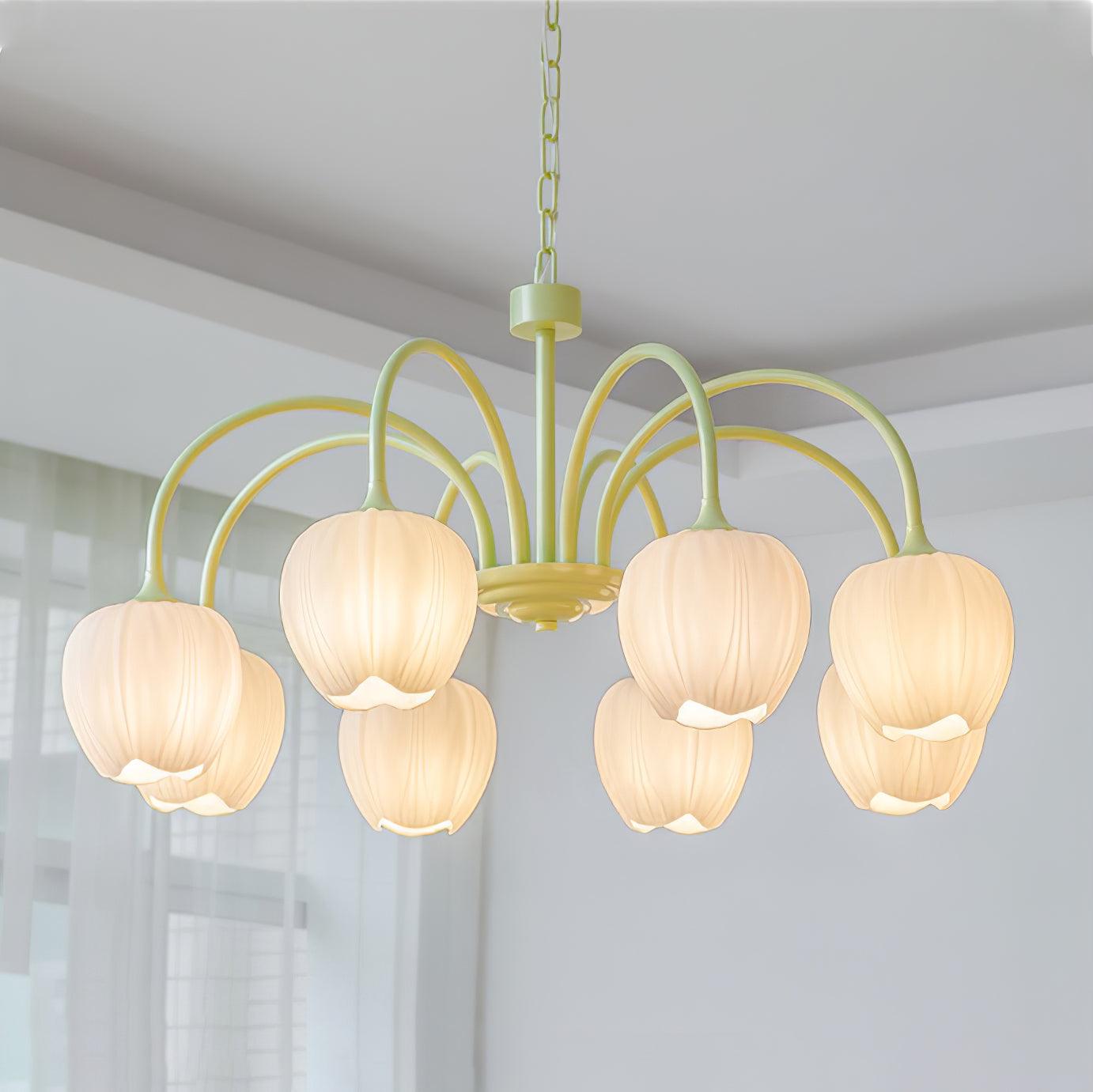 Chandelier Matcha Glass - FIRMAX | Serenity
