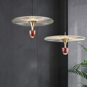 Pendant Light LED Disc - UNUKAI | Elegant Lighting