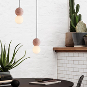 Pendant Light Black Cement - SULAFX | Sophisticated