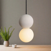 Pendant Light Black Cement - SULAFX | Sophisticated