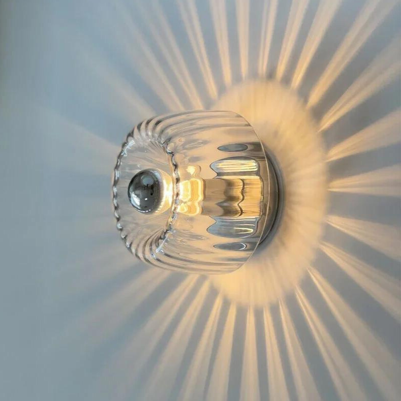 Wall Lamp Silver Metal - ARCTOS | Elegant Lighting