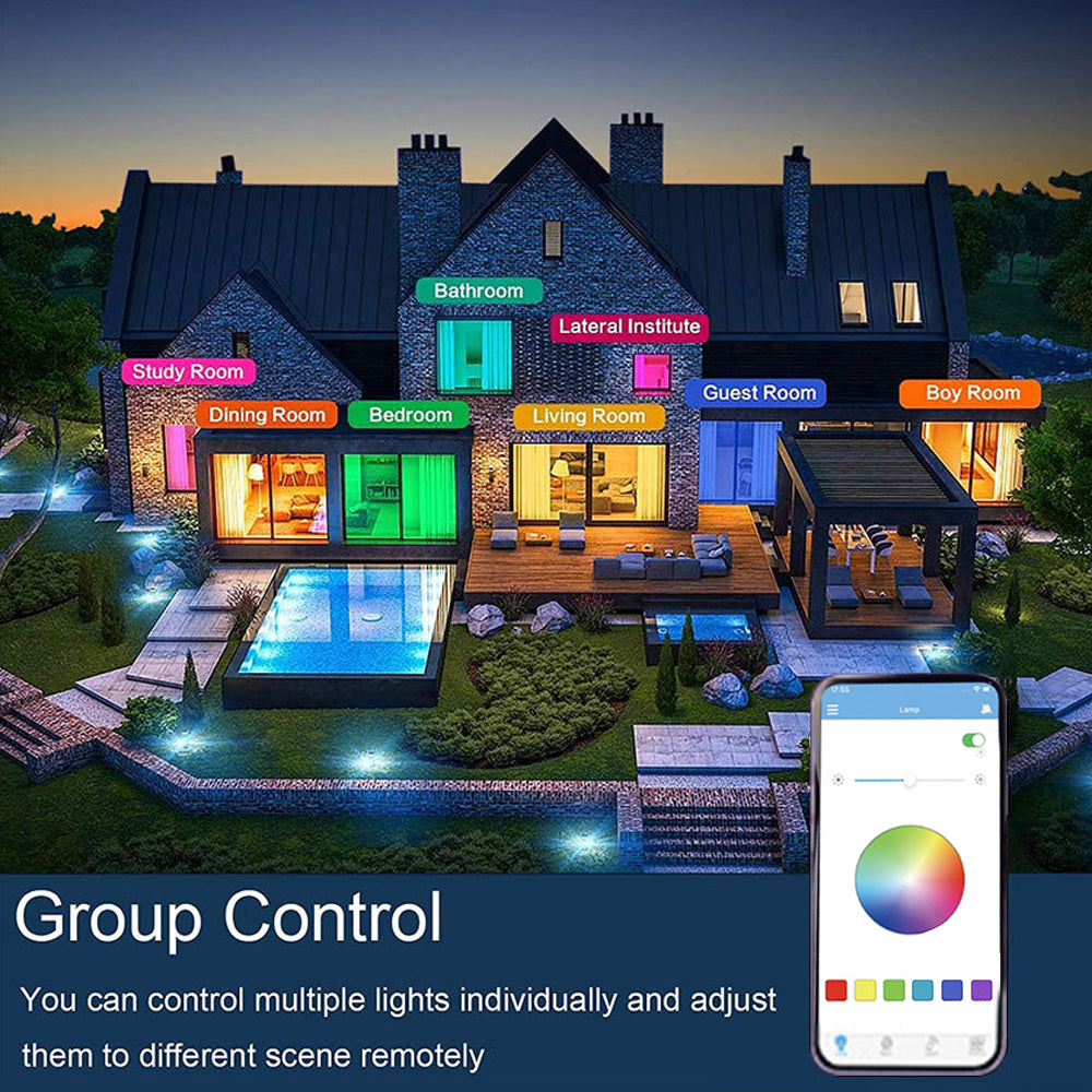 Ceiling Light RGB Dimmable - AZIMUT | Smart Lighting