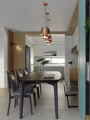 Pendant Light Black Metal - STRONX | Celestial Design