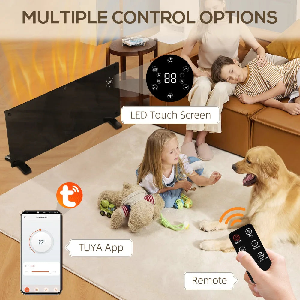 Electric Heater – 2000W, WiFi Control | Efficient Room Heating - Image 5
