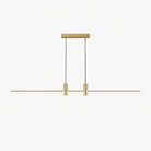 Edge Moderne Inhabituel Long Métal Suspensions Salle à Manger Salon